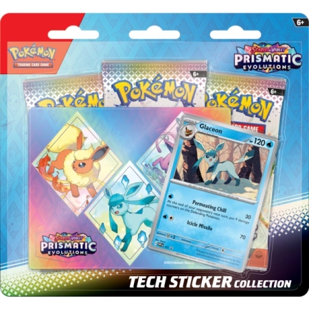 Pokemon TCG: Prismatic Evolutions Tech Sticker - Glaceon